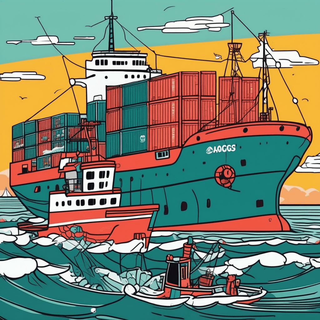 As giant ships sail the seas, they tell the tale of scale economy's ease!