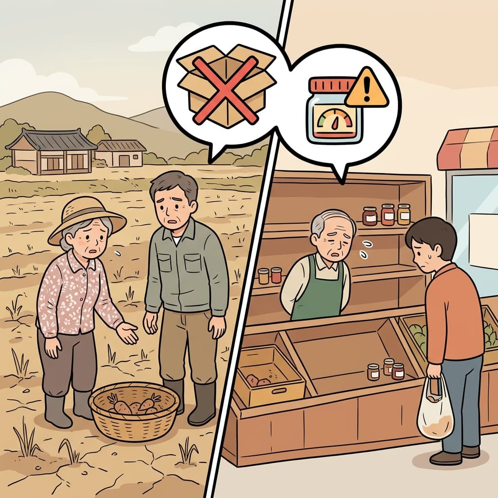 Food scarcity became a major issue after the long drought. (SHORTAGE + LIMITED SUPPLY = SCARCITY)