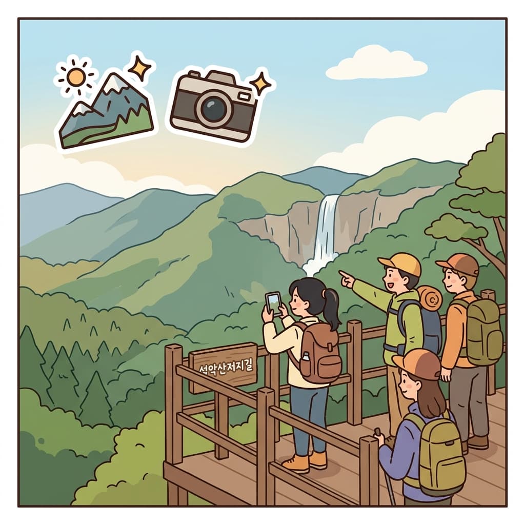 The scenic trail attracted hikers from around the world. (🏞️ Beautiful View + 📸 Worth Seeing → Scenic)