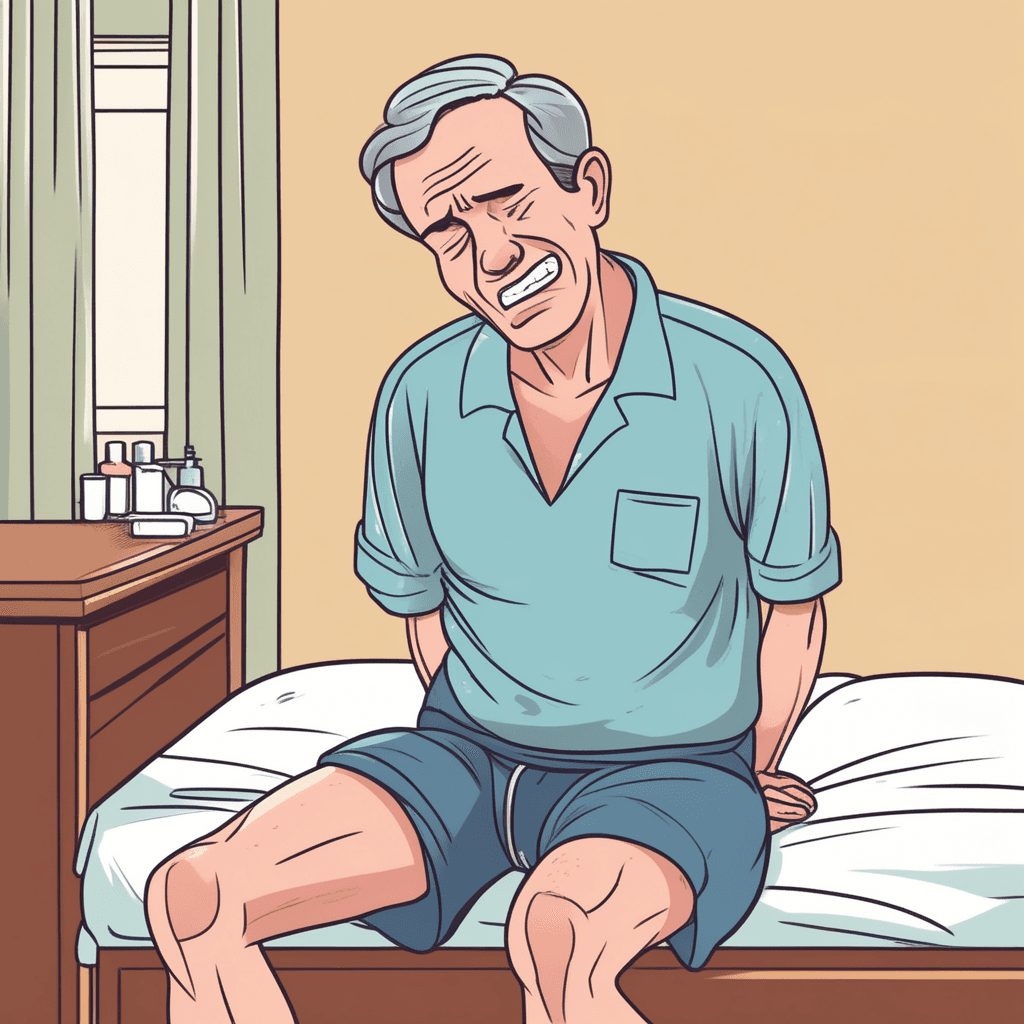 Sciatic nerve pain in hip area