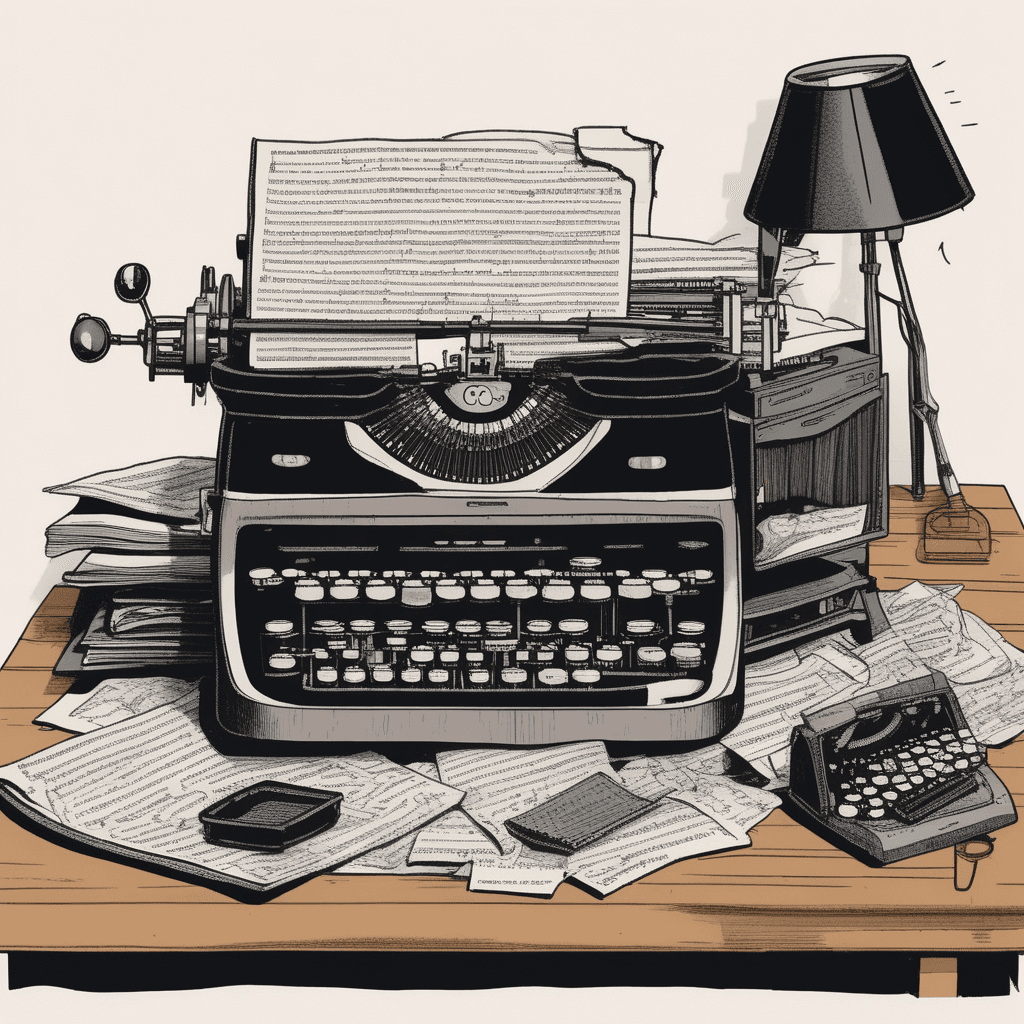 The screenwriter's typewriter meets the songwriter's melody!