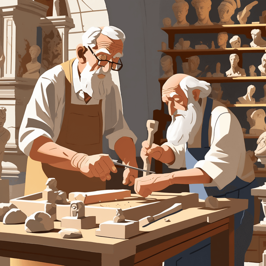 Through sculpture we build culture, with art we nurture