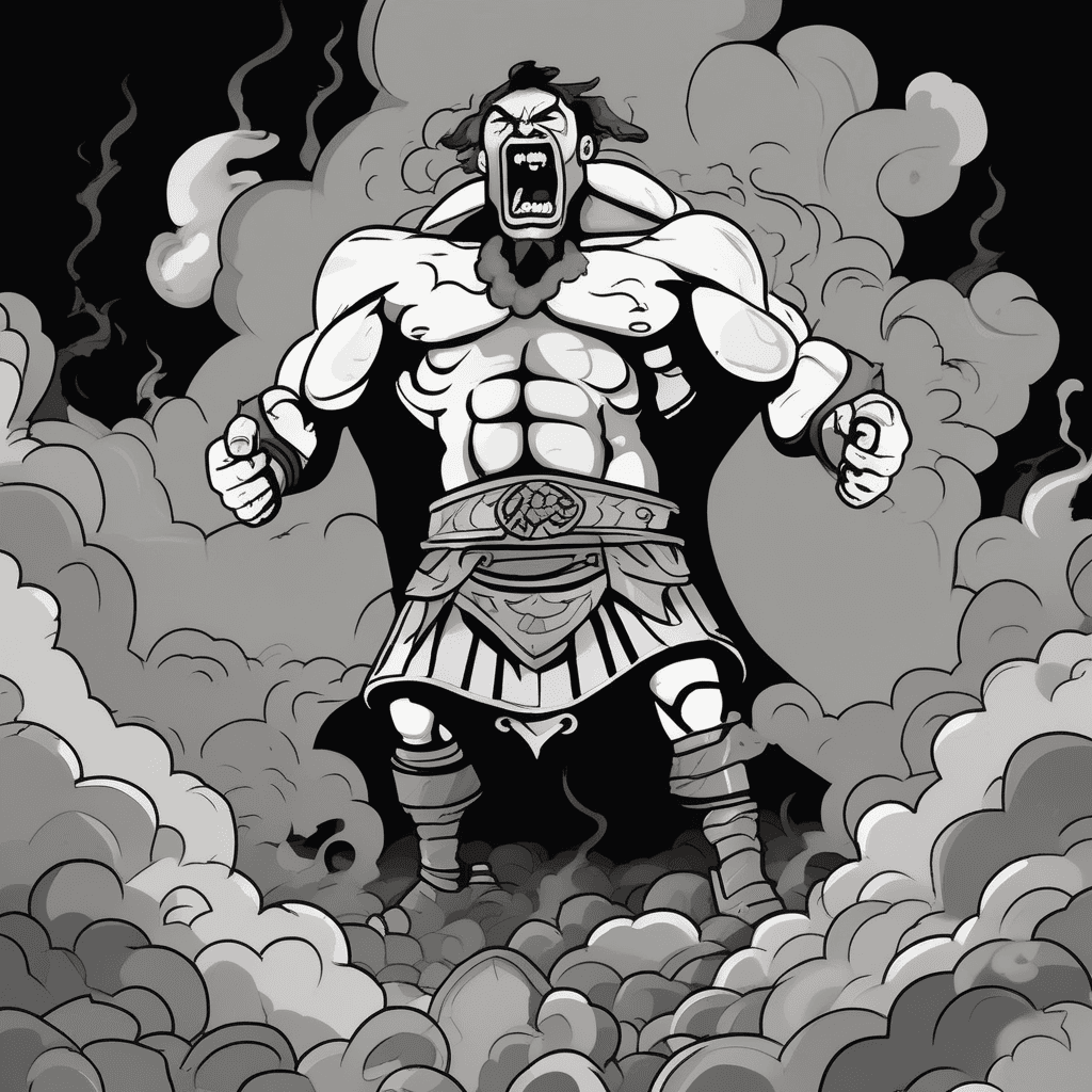 Hard to breathe when smoke does wreathe, and anger makes you seethe