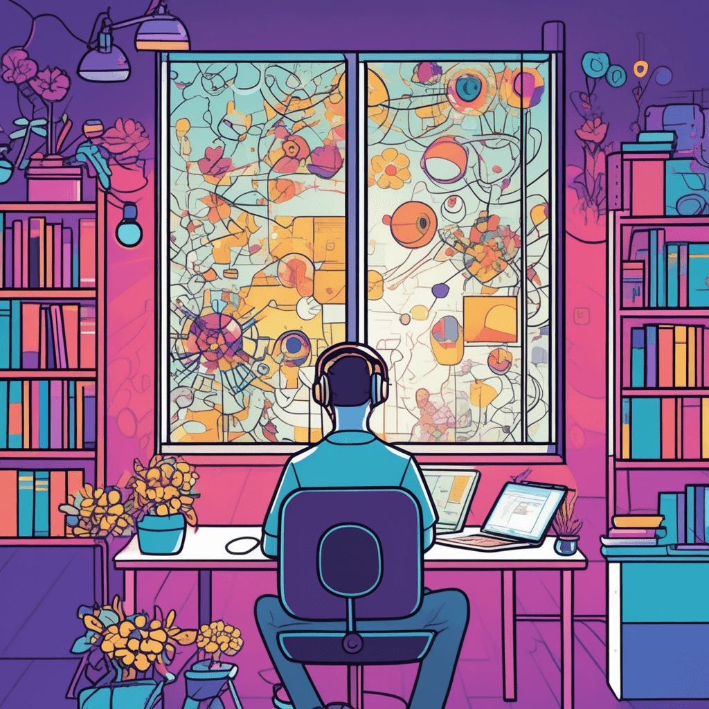In the self-study room, zoom in to help knowledge bloom!