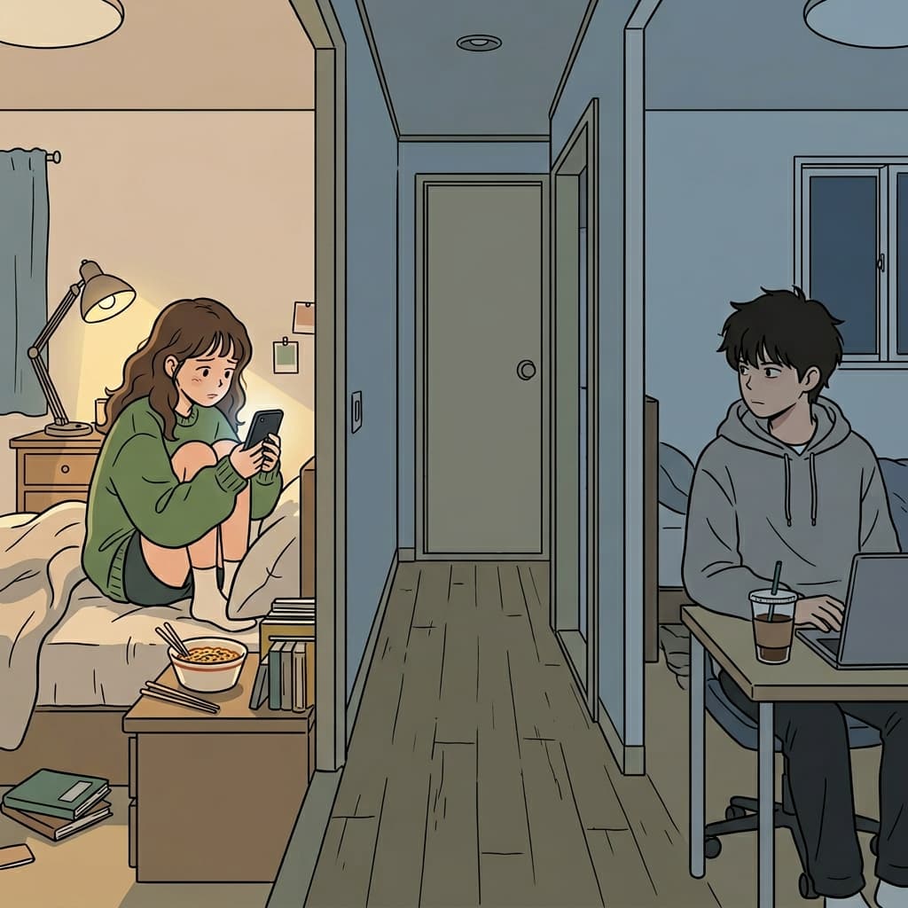 The separation began with hesitation — and slowly turned into isolation.