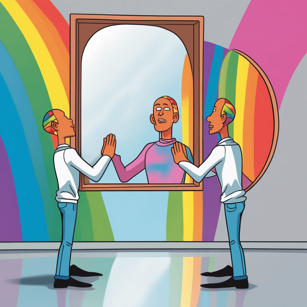 True sexuality shapes personality, not false reality