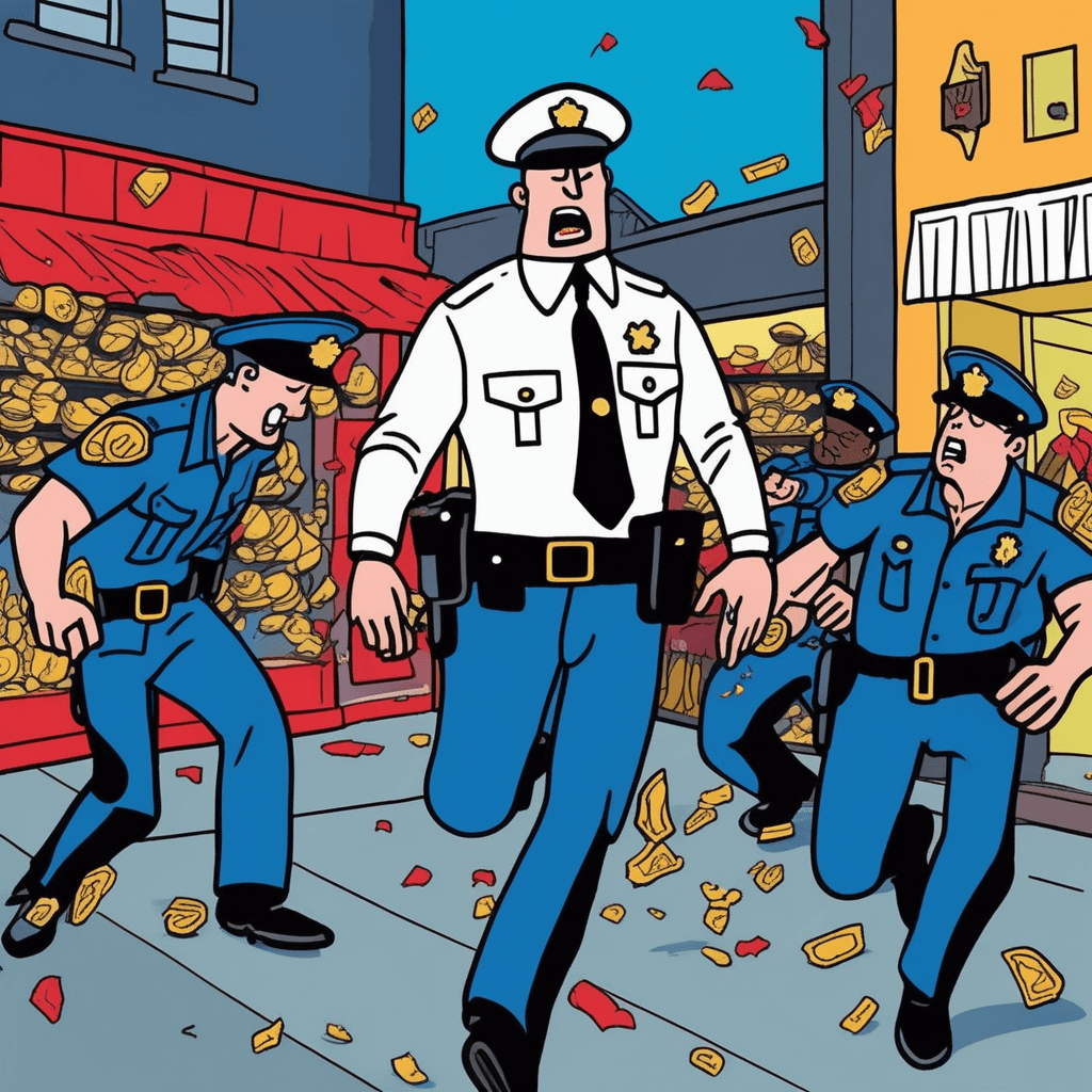 Sharp shooting skills stop the looting, justice comes suiting!