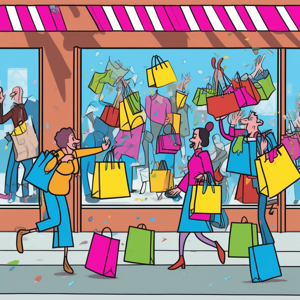 Shop until you stop, but don't let your bags drop!