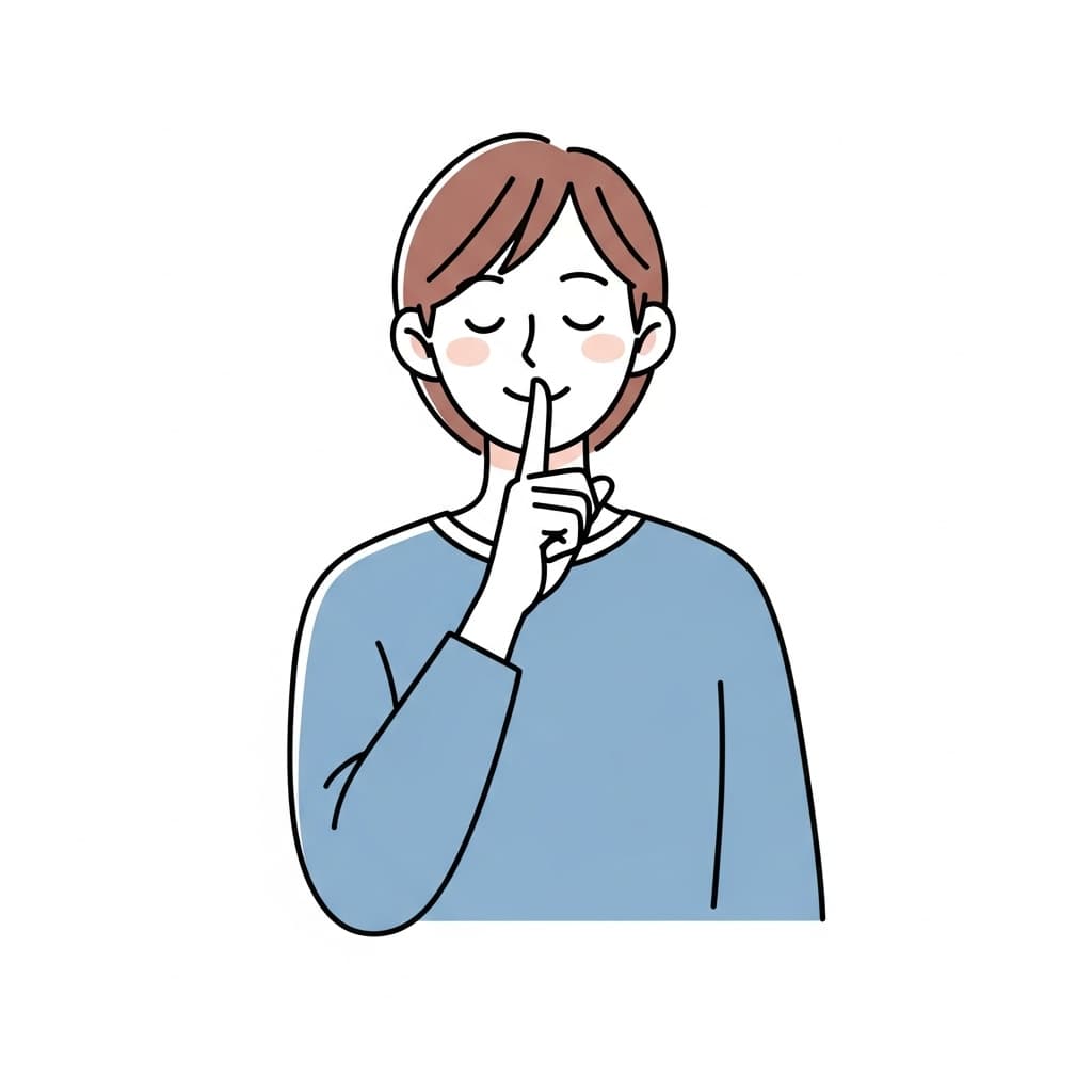 complete absence of sound; the state of not speaking or making noise