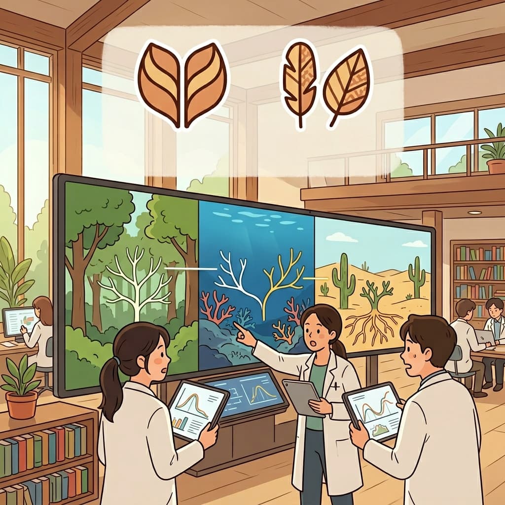 Scientists noticed similar patterns appearing in completely different ecosystems.