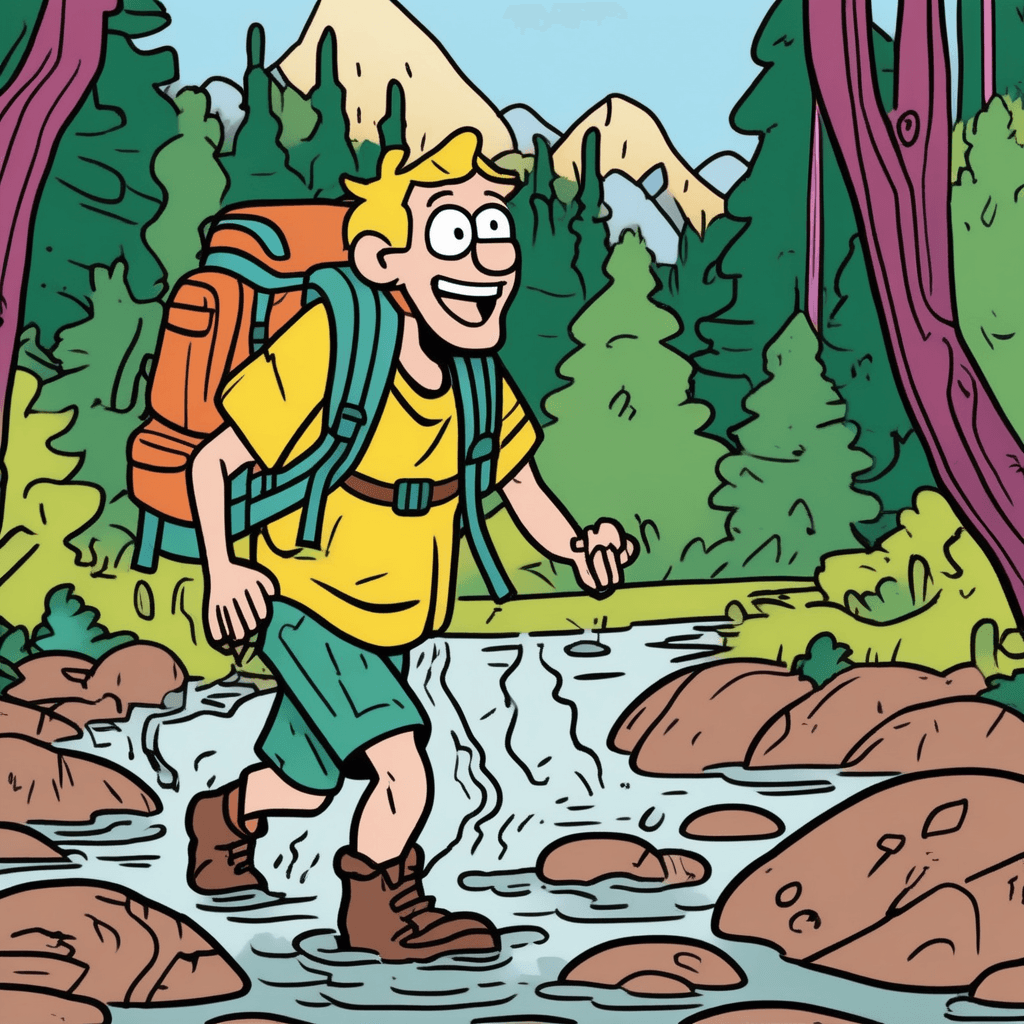 After you trip into mud, slip into dry clothes and skip into adventure!
