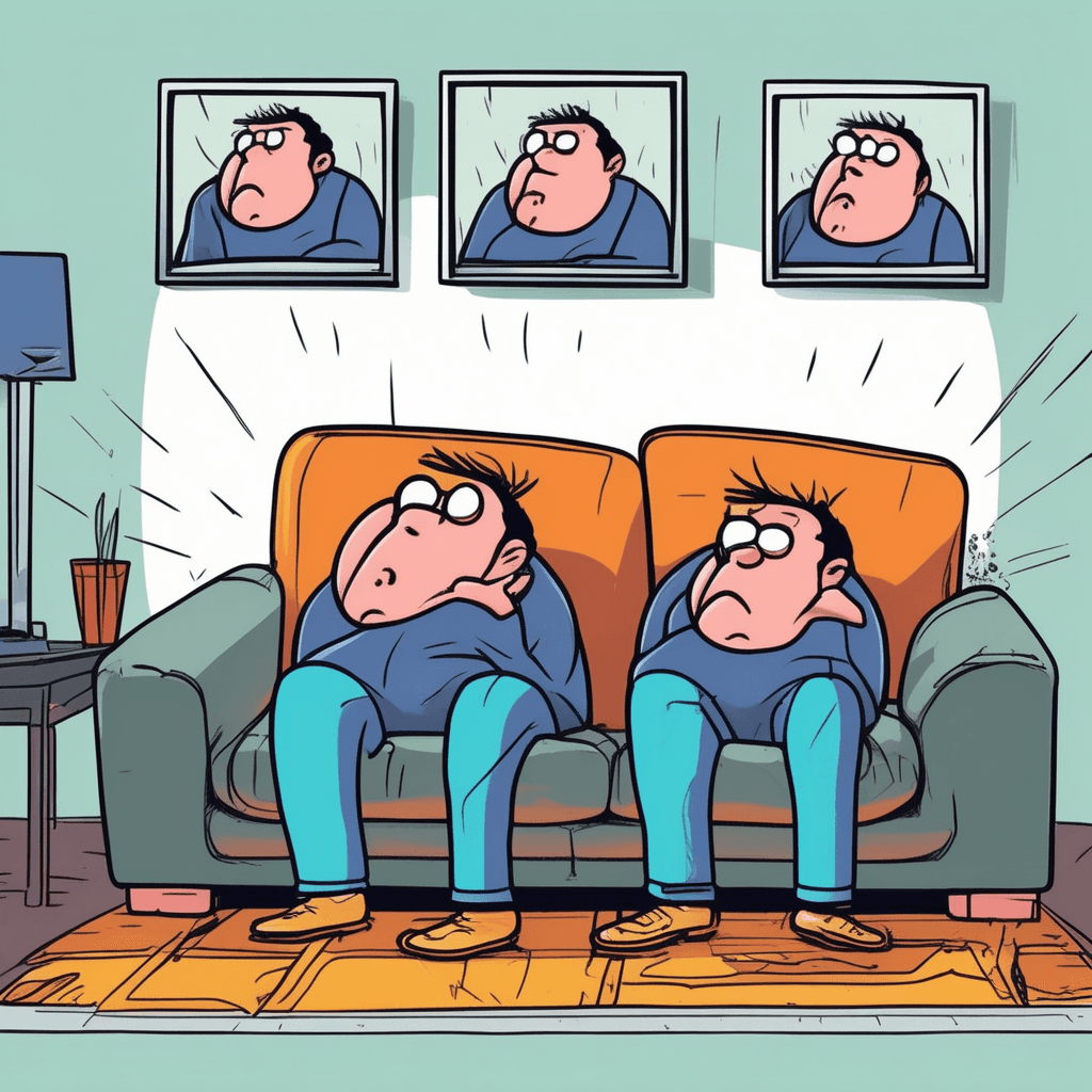 Slouch on the couch, then crouch!