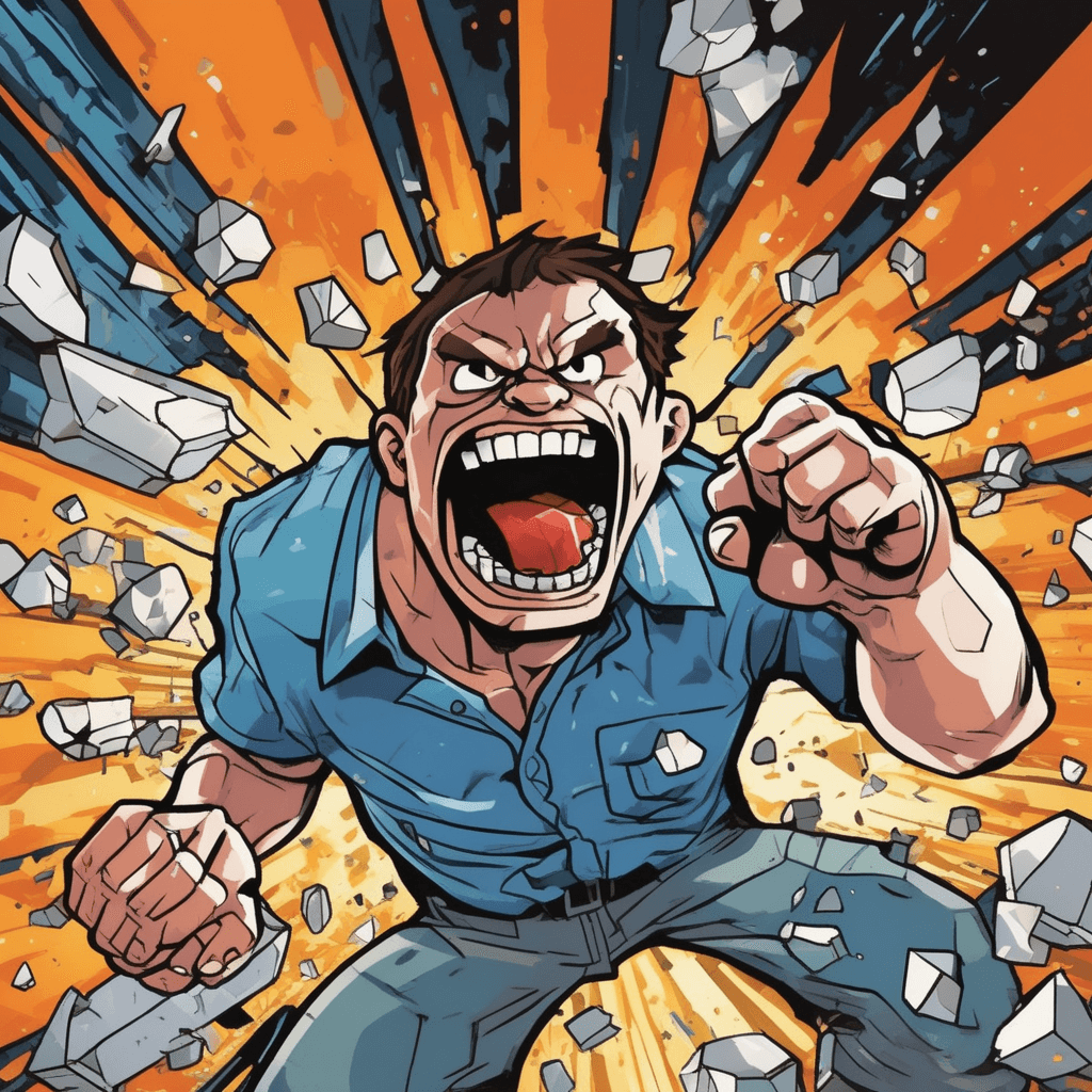 One smash creates a bash and crash — a dash of force and a flash of raw power