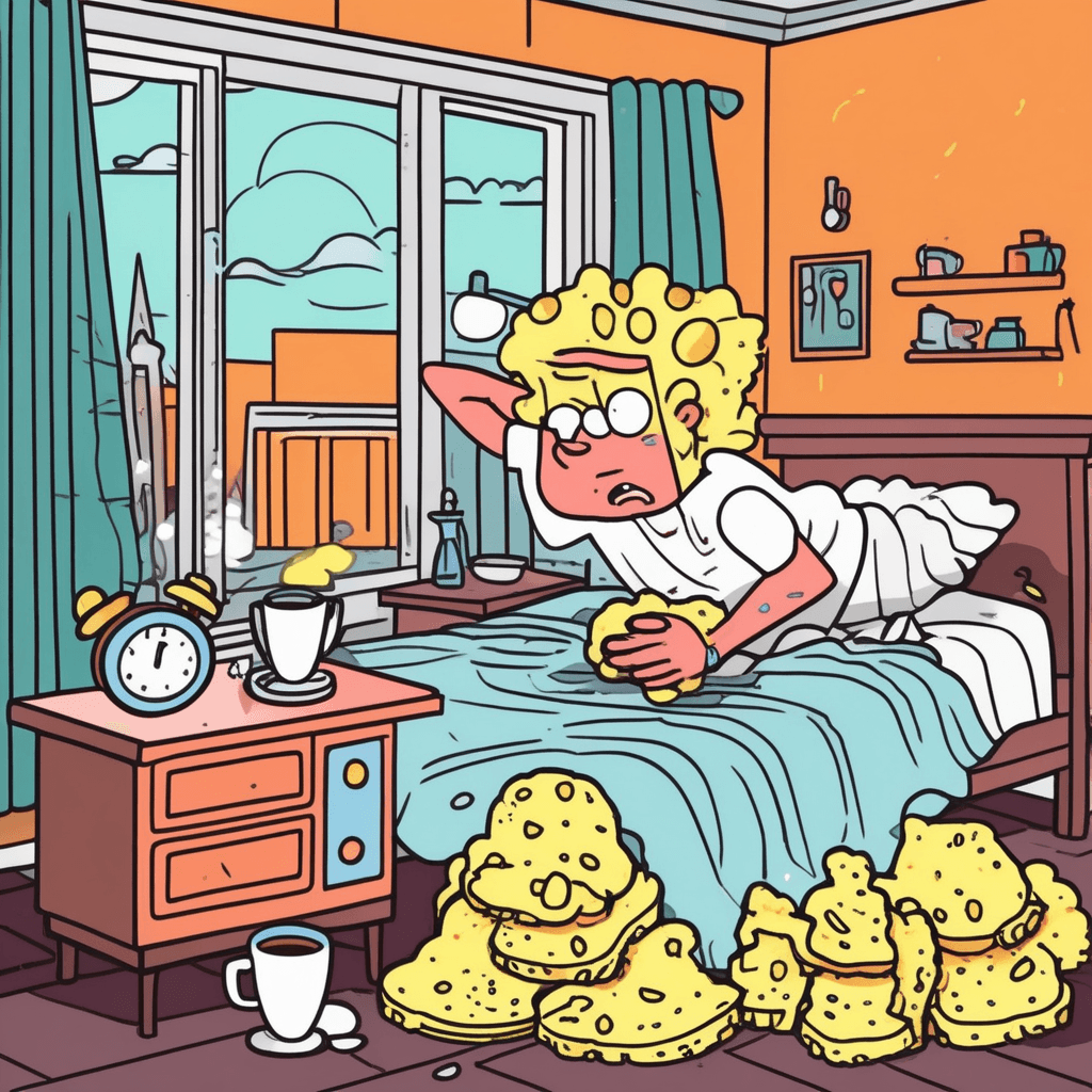 Wake up, soak up the mess, then make up for lost time!