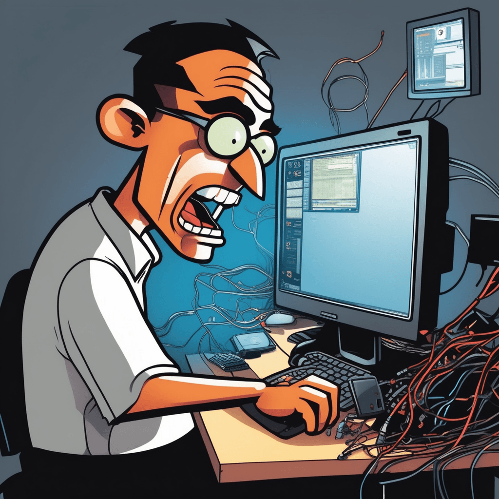 Installing software near hardware - beware!