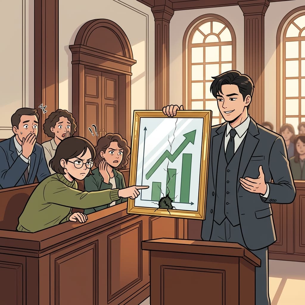 The lawyer's specious argument sounded convincing until the jury spotted the hidden flaw.