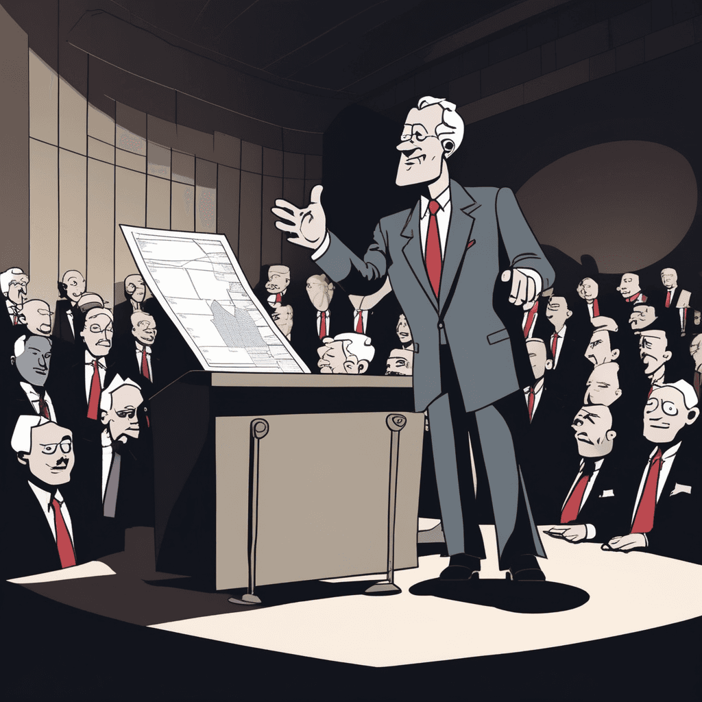 His previous schemes were devious, but his specious argument sounds serious!