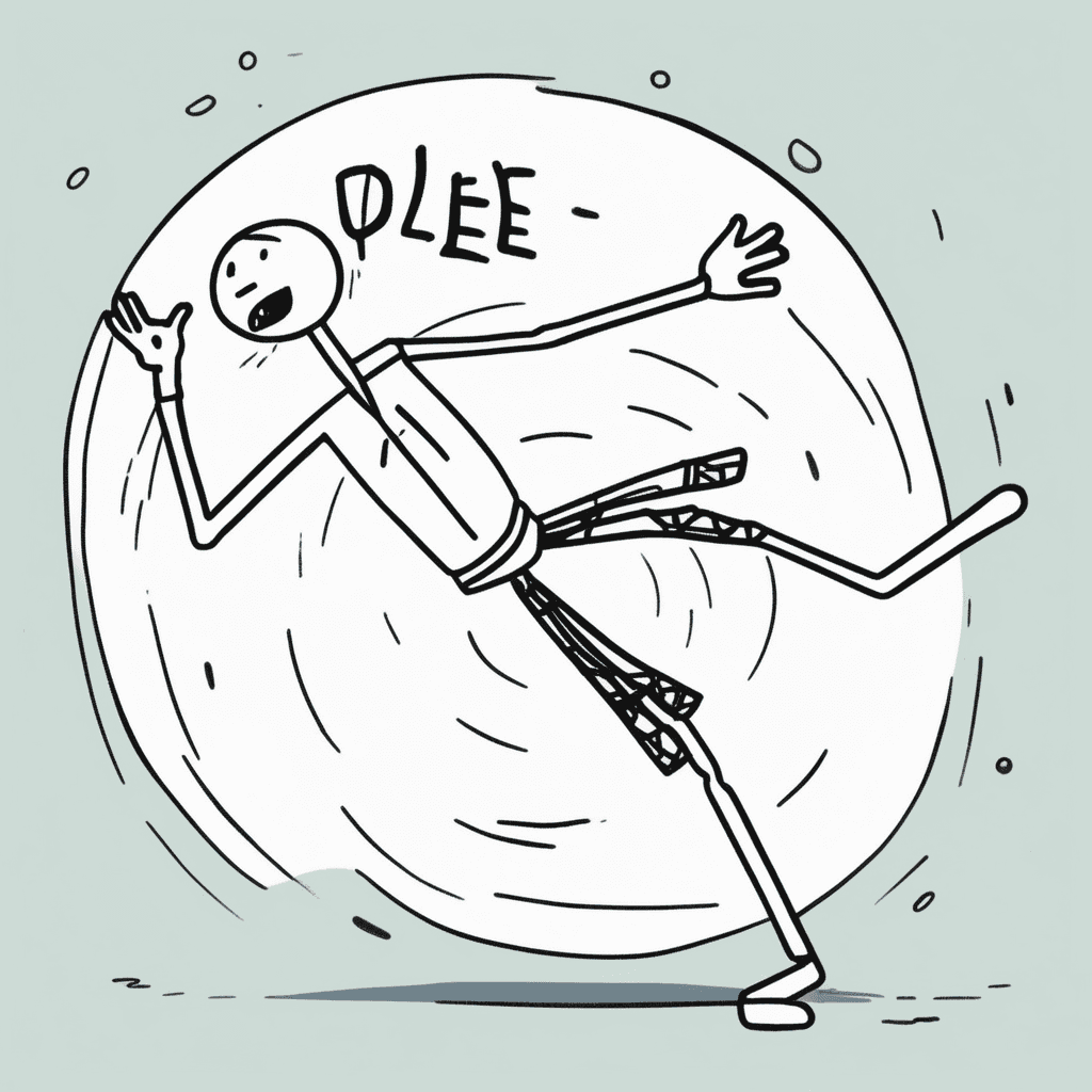 Spin weakly — too thin and fragile to handle the motion!