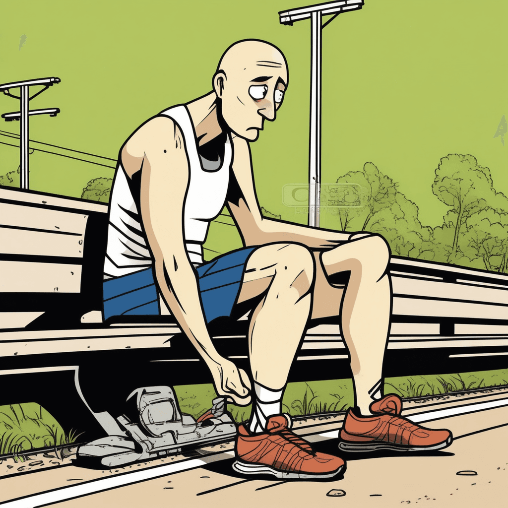 Sprain your ankle, endure the pain, but get back on the train!