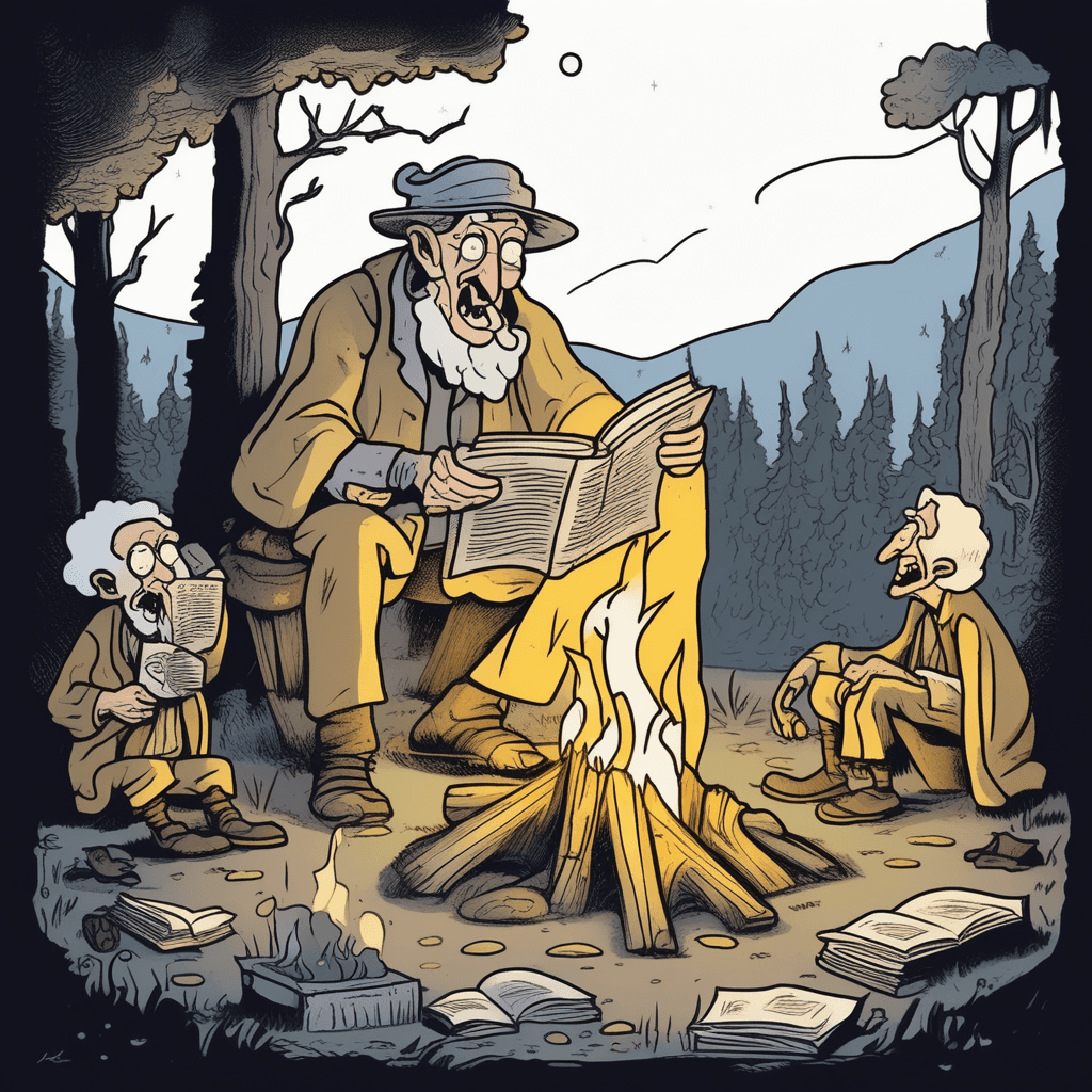 A stale tale told with a pale face