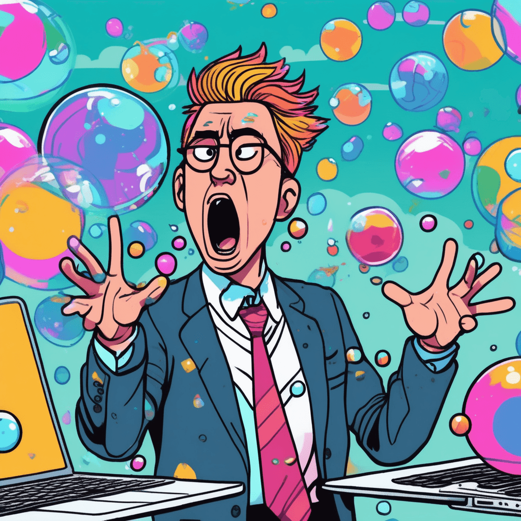 Struggle with tasks, juggle and watch dreams bubble away!
