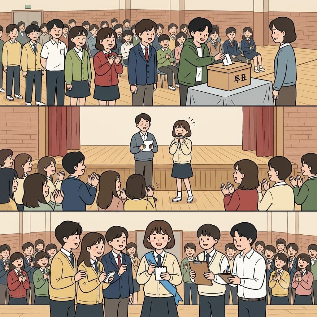 The student elected a president to lead the student council and represent their classmates.