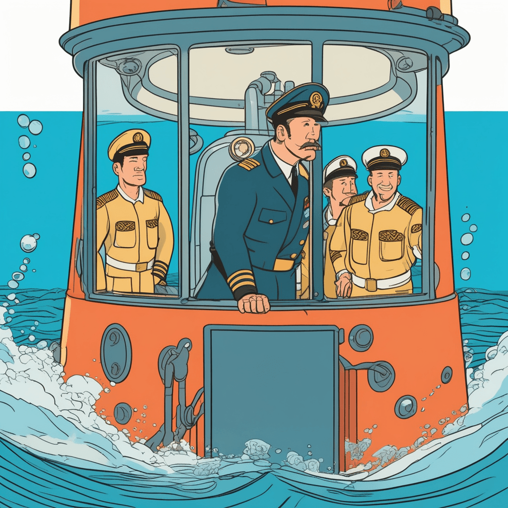 Going completely under water