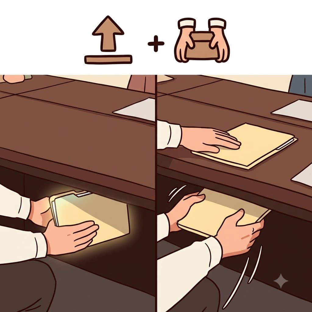 SUB (from below) + GEST (bring) — by bringing a hidden idea SUB (from beneath) the desk to GEST (bring) it to light, he managed to suggest a plan.