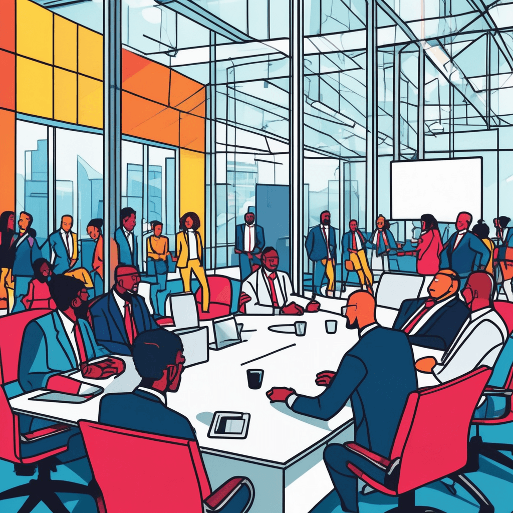 Meetings take place in the workplace, while trading happens in the marketplace!