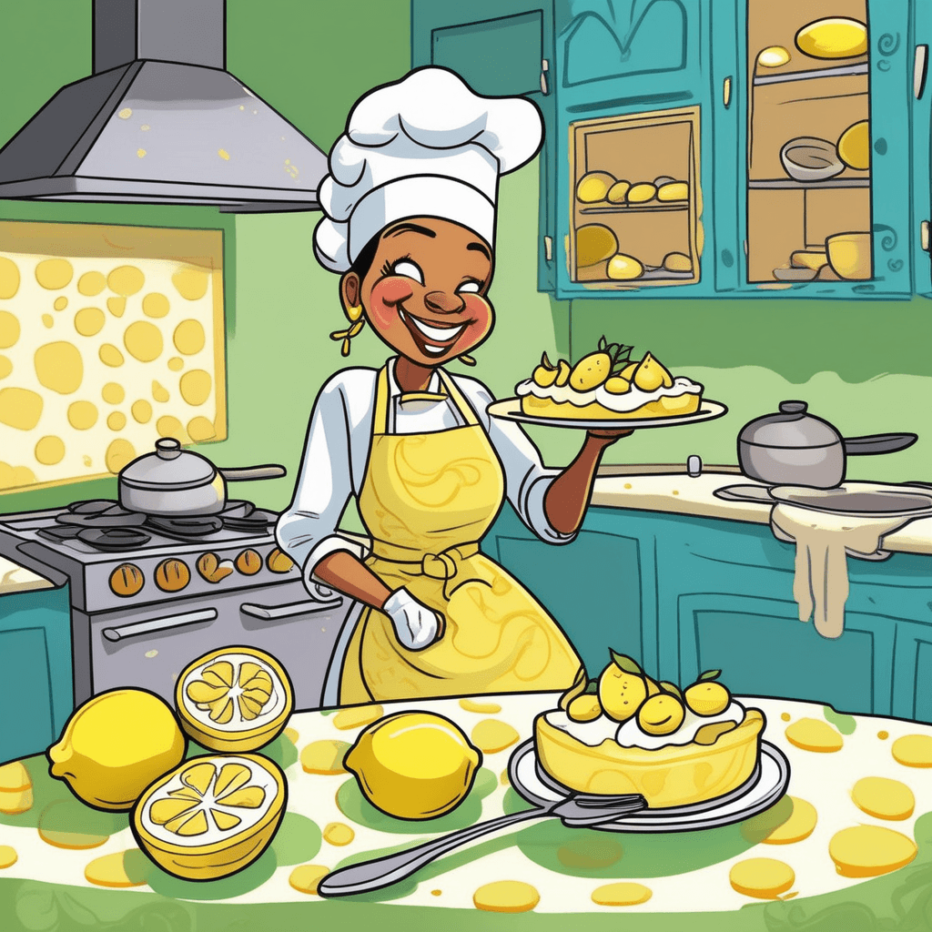 A tart so sharp becomes art from the heart!