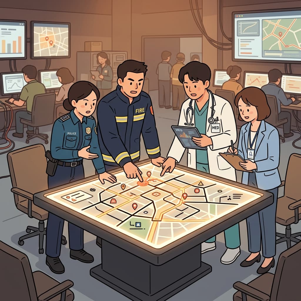 Specialists assembled for emergency mission
