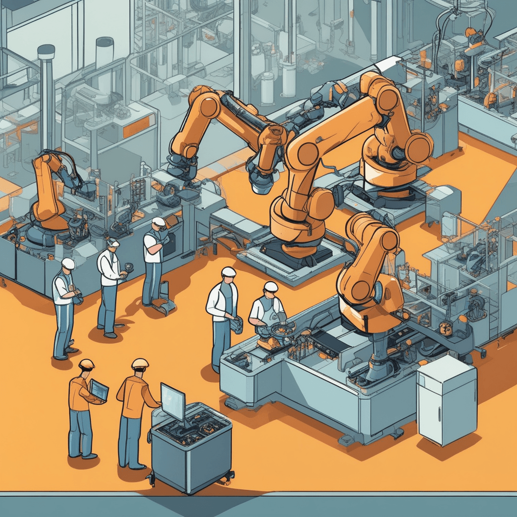 Advanced technology transforms the manufacturing process with robotic precision