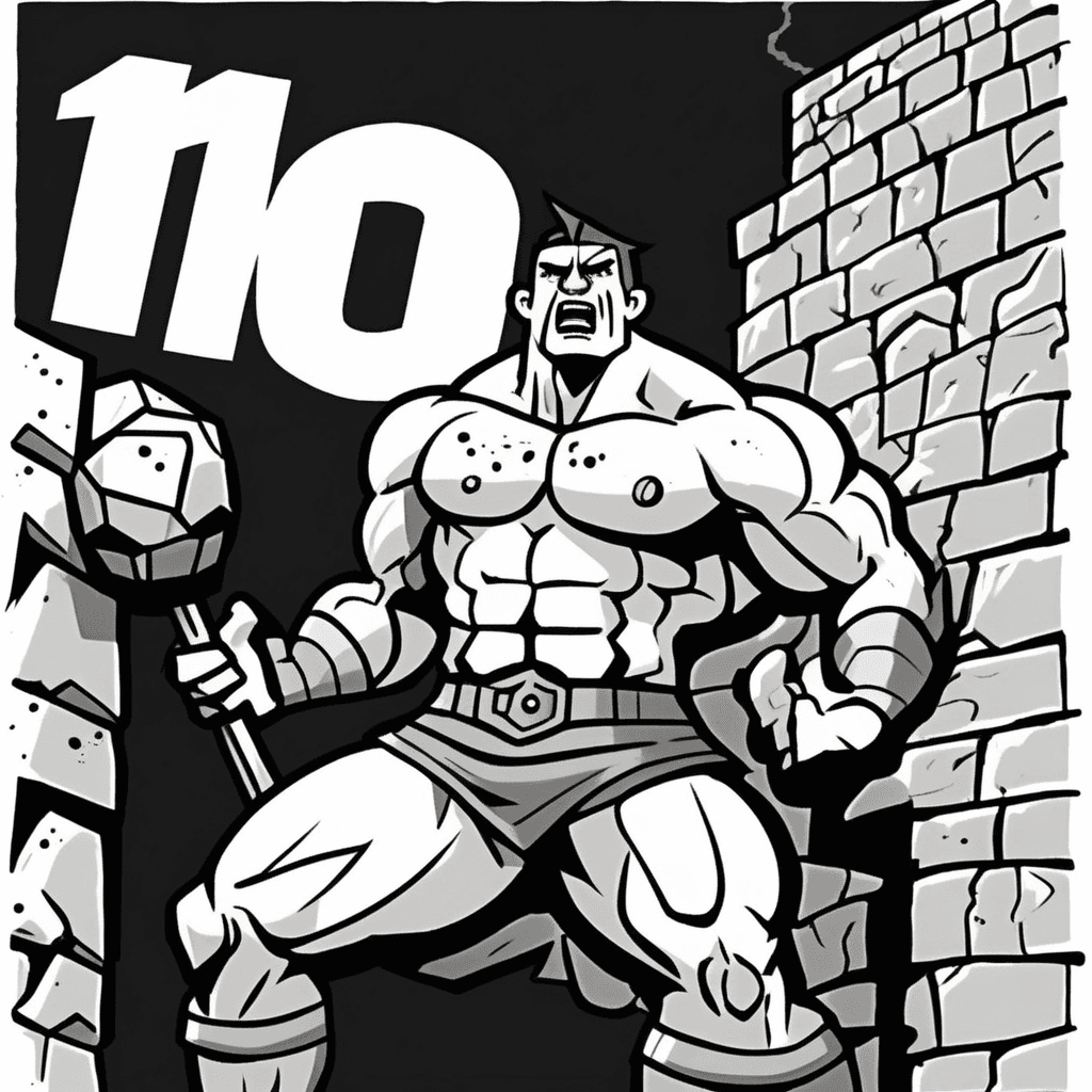 TEN-ABLE to defend! This fortress stands strong against all attacks!
