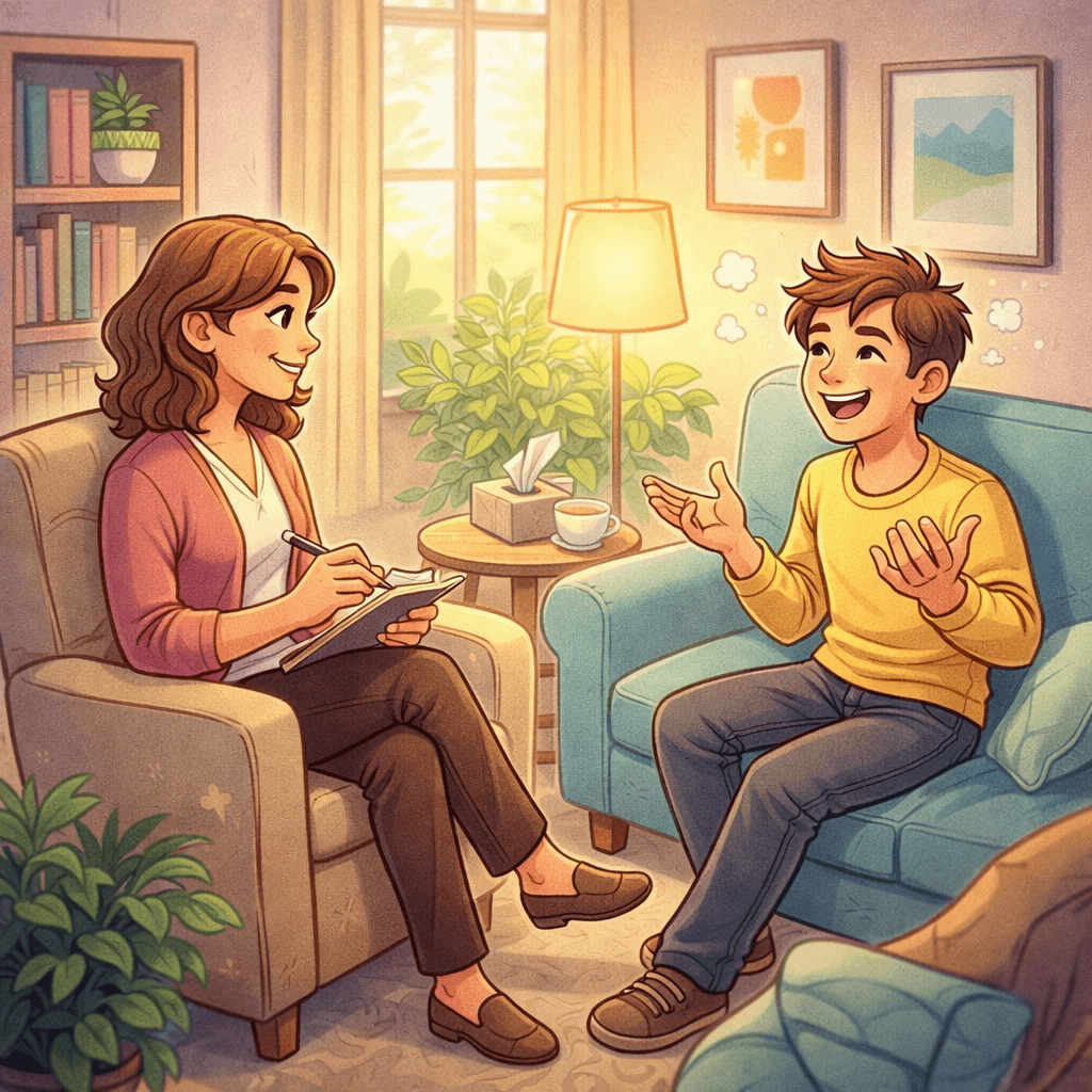 "Therapy heals what time can't bury — with patient care, no wound is too scary."