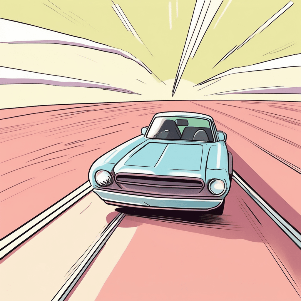 To push or drive forward with force; a sudden powerful forward movement or push. Can be used literally or figuratively.