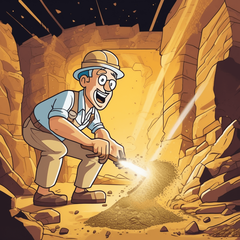 Thrust away the dust to break through the crust!