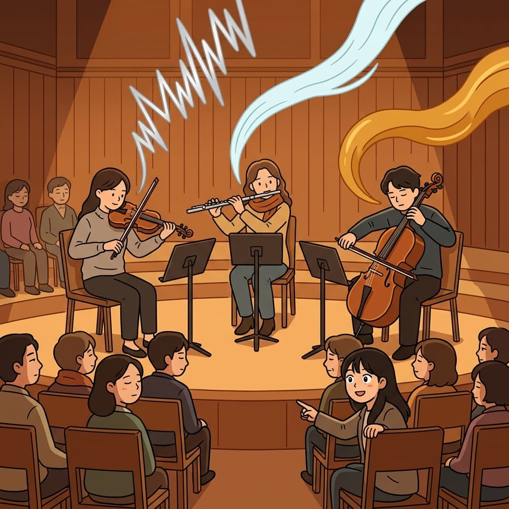 You can tell it's a cello by its warm, woody timbre.