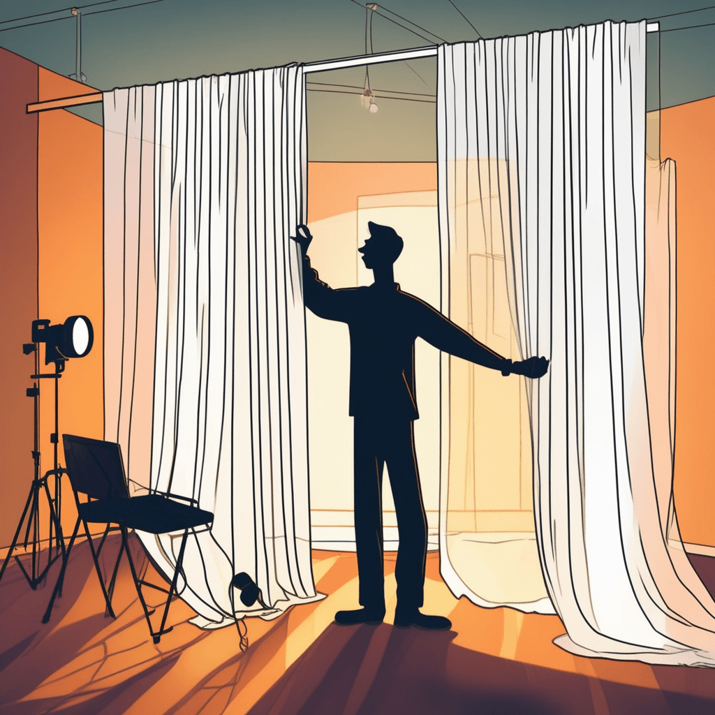 Recent renovations made decent light through translucent curtains!