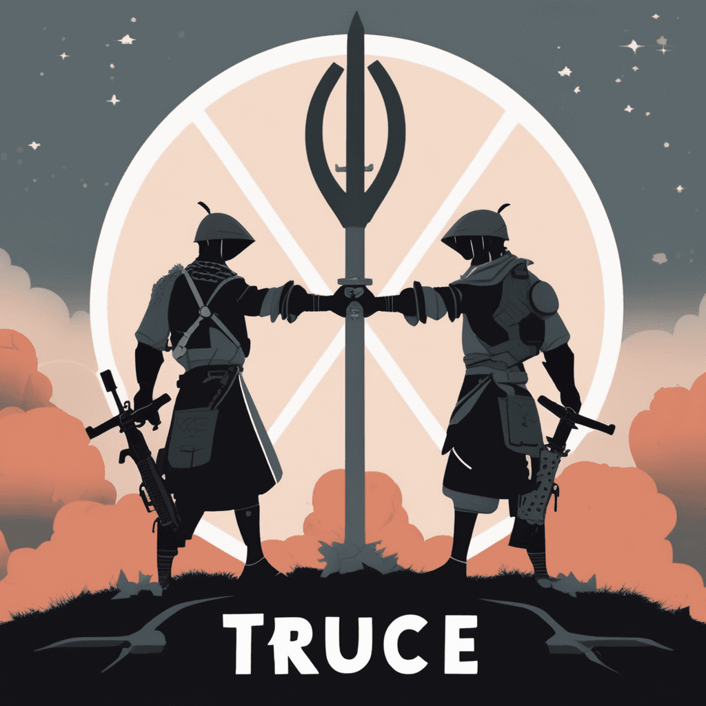 When enemies declare a truce and the duce of fate helps them reduce their feud, the world begins to spruce with renewed hope