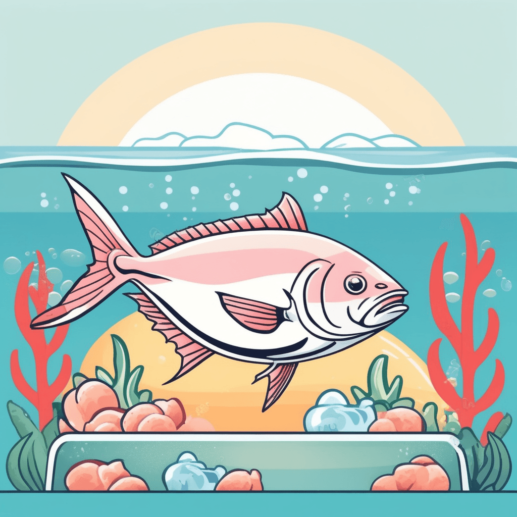 a large sea fish that is widely used as food