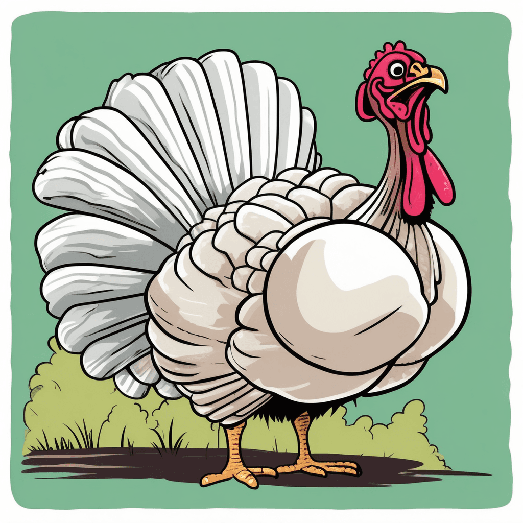 Turkey got swollen and bloated - perfectly turgid!