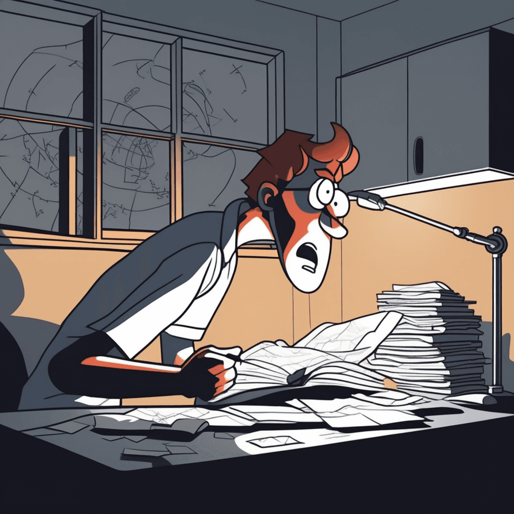 When you learn to struggle, papers burn too - time to turn to help!