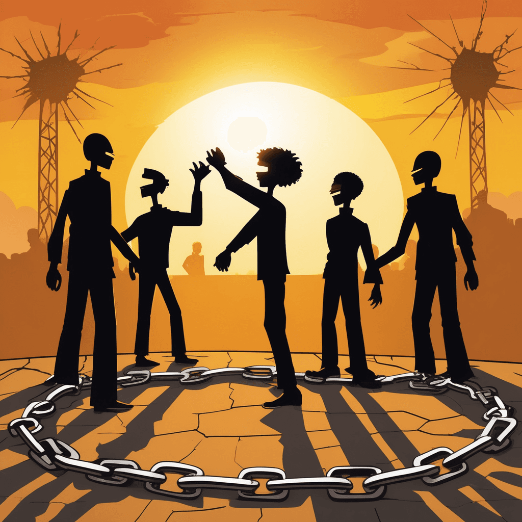When tyranny falls, destiny calls for harmony.