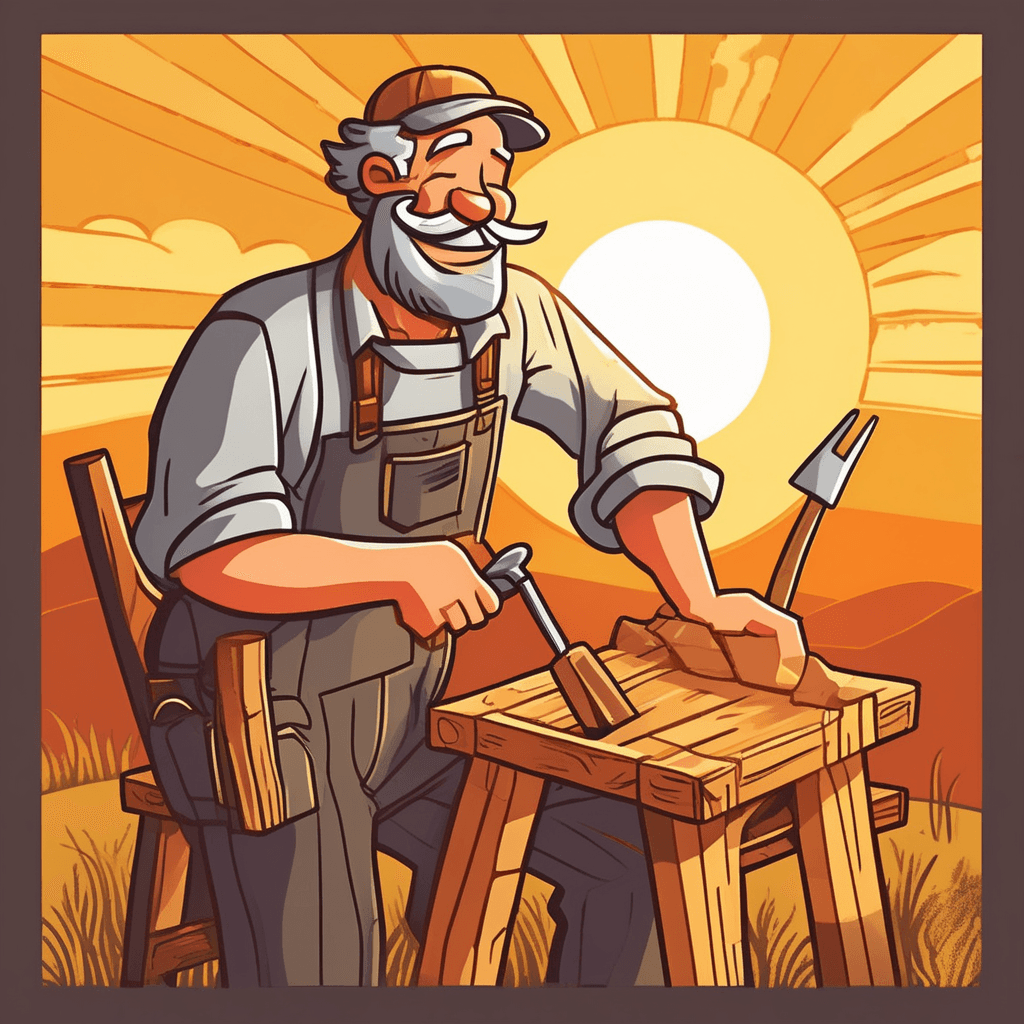 Skills employed, pure craft enjoyed - unalloyed!