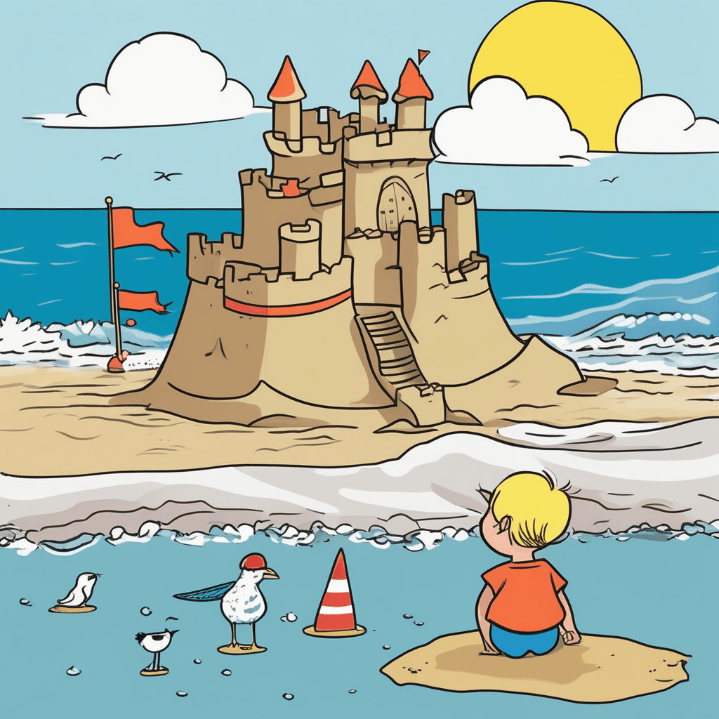 The castle unattended, though defended was intended.