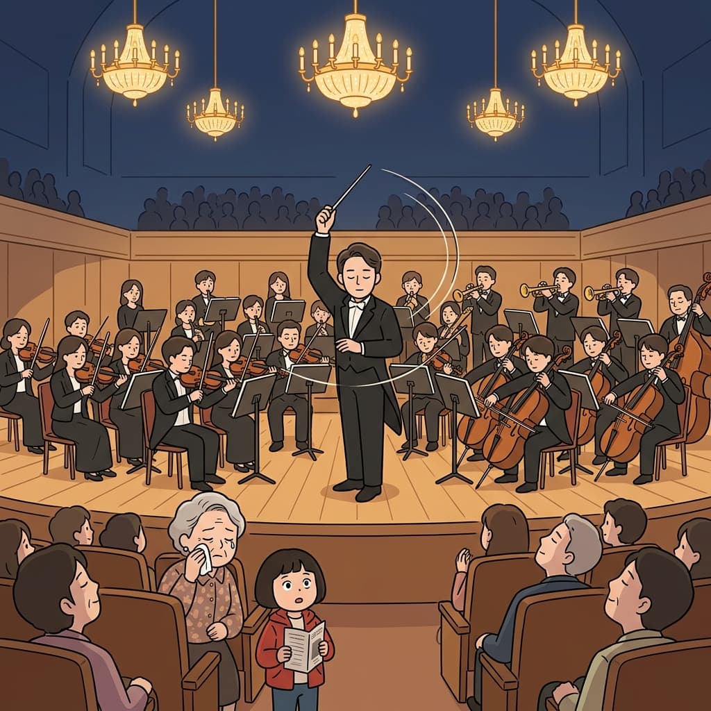 The orchestra played beautifully under the baton of Maestro Chen tonight.