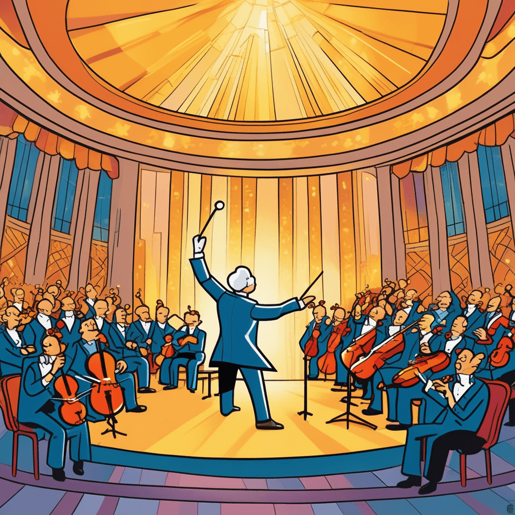 Under the baton of dawn, music awakens