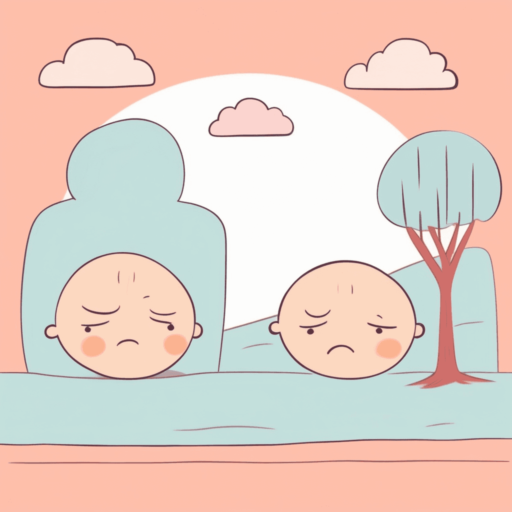 Not happy; sad, disappointed, or dissatisfied with a situation or circumstances.