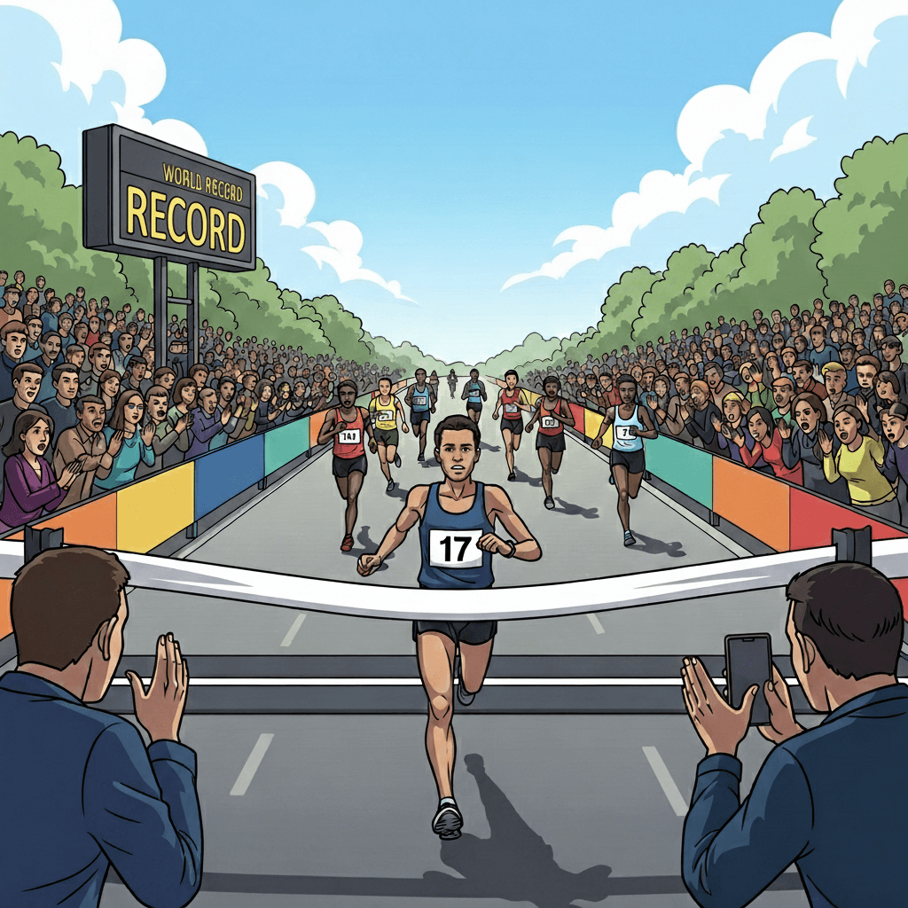 An unprecedented victory left the crowd confident and amazed.
