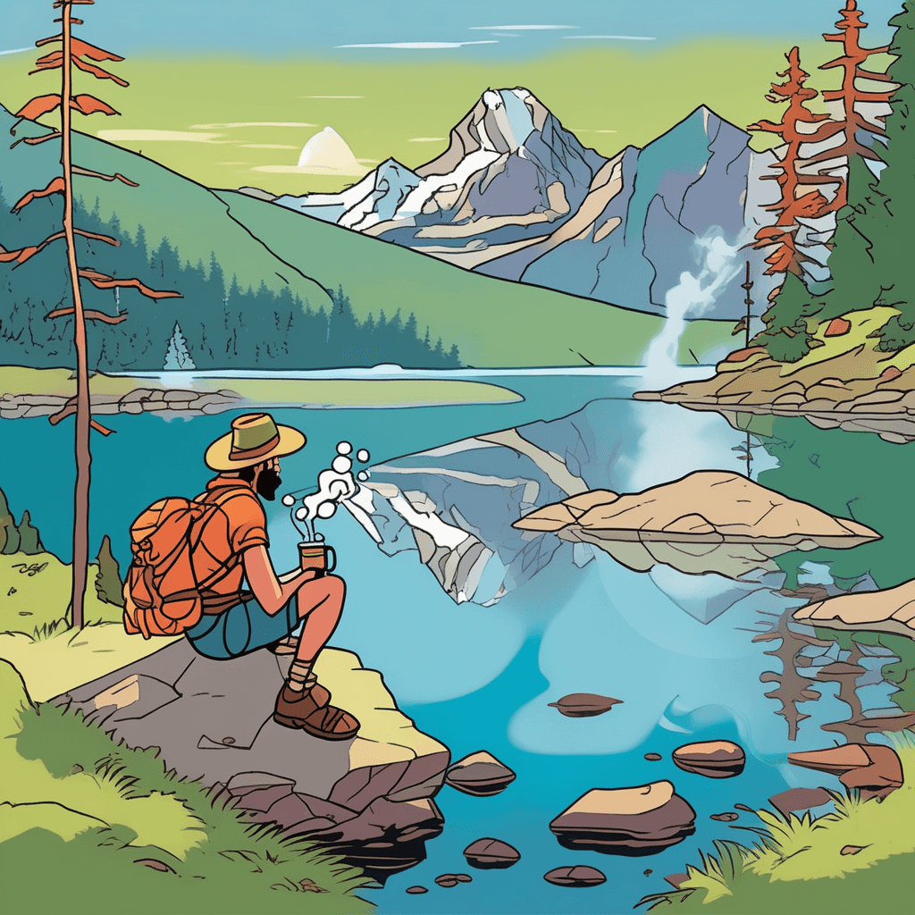 After hours toiled and water boiled, the lake remained unspoiled!